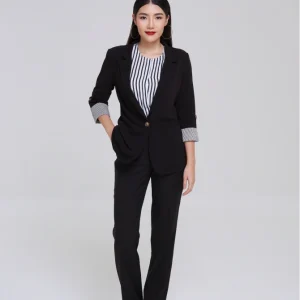 Emerald Women's Vest, Three Piece Suit, Green Pantsuit,